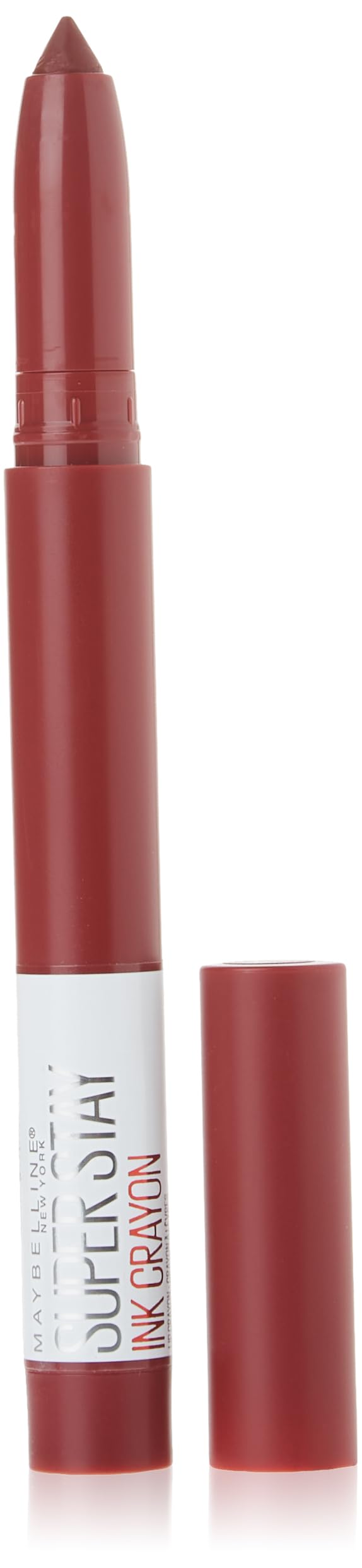 Maybelline Super Stay Ink Crayon Lipstick - Make It Happen, Berry Red