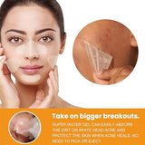 Hydrocolloid Face Mask - Large Pimple Patches for Zit Breakouts, Vegan & Cruelty-Free