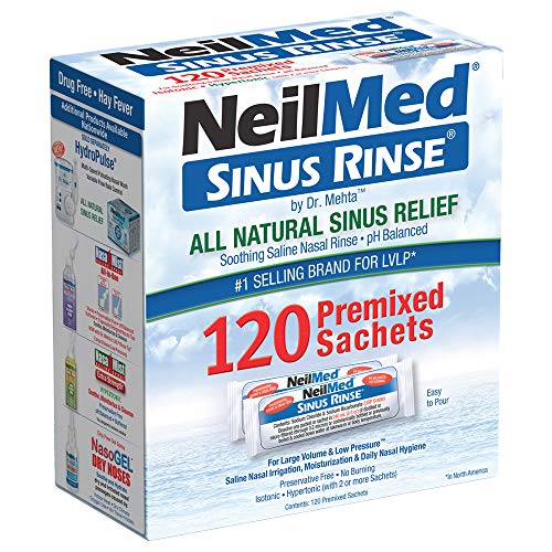 NeilMed Sinus Rinse Premixed Refill Packets - 100 Count