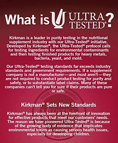 Kirkman Labs Children's Chewable Multi-Vitamin/Mineral Wafers - 120 Count