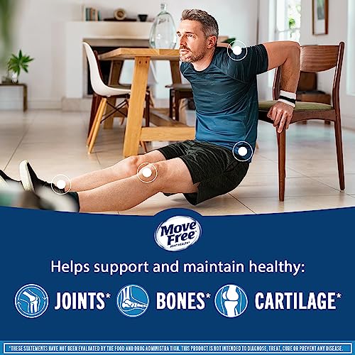 Move Free Advanced Joint Support: Glucosamine, Chondroitin, MSM & D3 - 120 Tablets