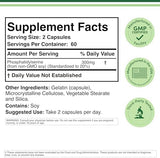PhosphatidylSerine Supplement 300mg Per Serving