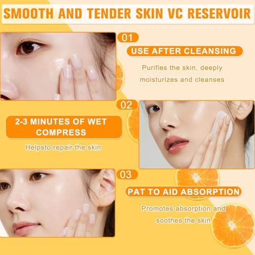 VC Toner Refreshing Hydrating & Intensive Brightening - Korean Vitamin C Toner for All Skin Types
