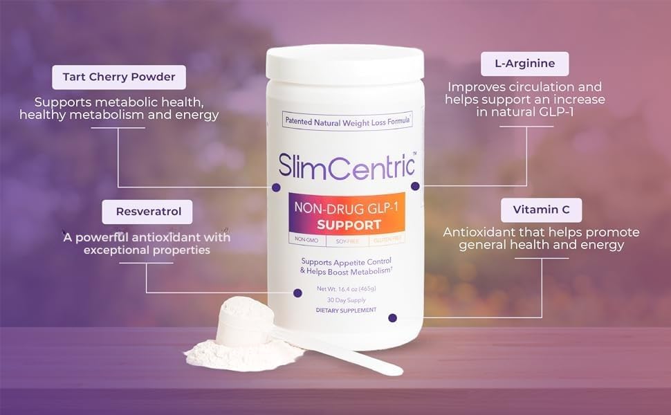 Naturally Support GLP-1 Production - Safe, Effective Wellness Support - Supports a Healthy Metabolism & Lean Muscle Mass - Made in USA | Non-GMO, Cruelty-Free Formula (30 Day Supply)