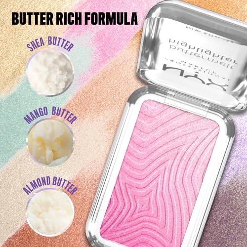 NYX Professional Makeup Buttermelt Highlighter - 12 HR Wear, Fade & Transfer Resistant