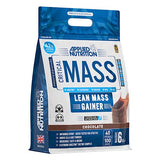 Applied Nutrition Critical Mass Professional Weight Gainer Protein Powder - High Calorie Lean Mass Builder, Chocolate Flavor