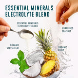 FlavCity Pineapple Coconut Electrolytes Powder - Keto & Gluten-Free Hydration