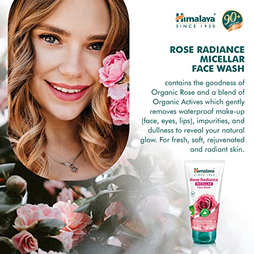 Himalaya Rose Radiance Micellar Water | Cleansing & Fading Illusions | Deep Hydration