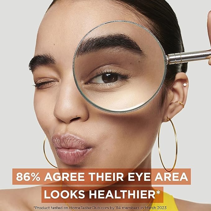 Garnier Eye Cream with 4% Vitamin C - Whitening, Dark Circle Brightener