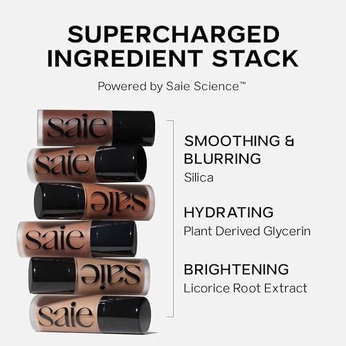 Saie Dew Bronze - Swim: Hydrating Liquid Bronzer Stick for a Sun-Kissed Glow