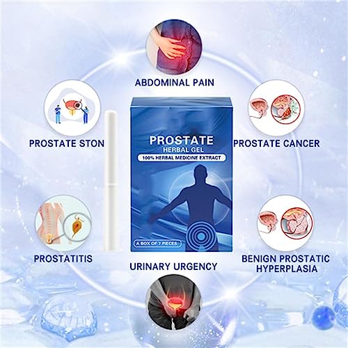 DOCTIA Prostate Natural Herbal Gel - Fast-Absorbing Formula for Prostate Health & Vitality