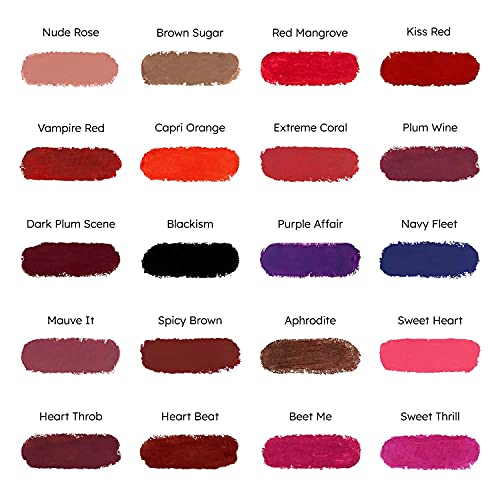 Ruby Kisses Matte Finish Long-Lasting Highly Pigmented Lipstick - Mauve It