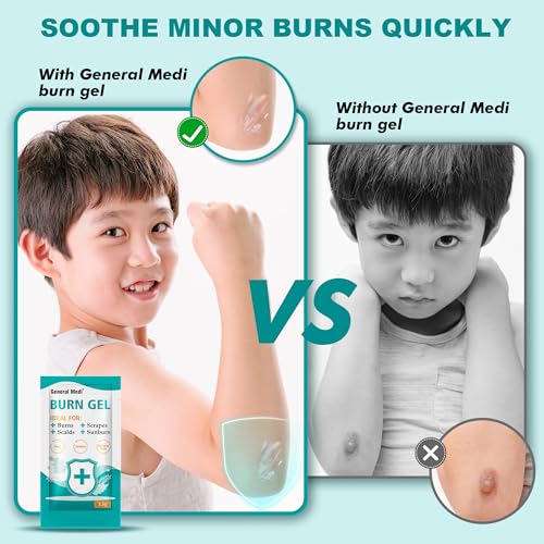 General Medi Cooling Burn Gel Packets - 25 Count First Aid Care