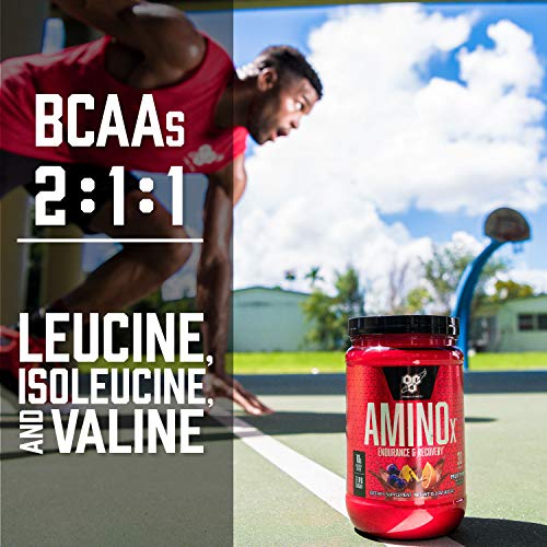BSN Amino X Fruit Punch 70 Servings BCAA Recovery Support