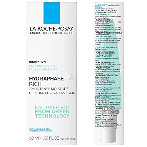 La Roche-Posay Hydraphase HA Rich Moisturiser for Sensitive Skin - 50ml