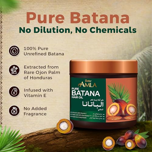Dabur Amla 100% Raw Batana Oil (120g) - Hair Growth & Repair
