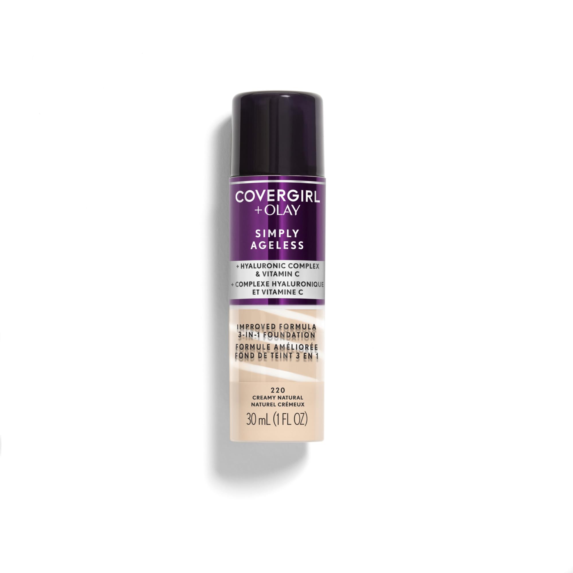 CoverGirl & Olay Simply Ageless 3-in-1 Liquid Foundation: Matte Finish
