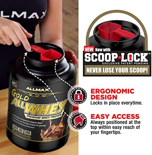 ALLMAX, GOLD ALLWHEY®, Premium Whey Protein, Chocolate, 5 lbs (2.27 kg)