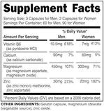 Primaforce ZMA Dietary Supplement, 180 Capsules