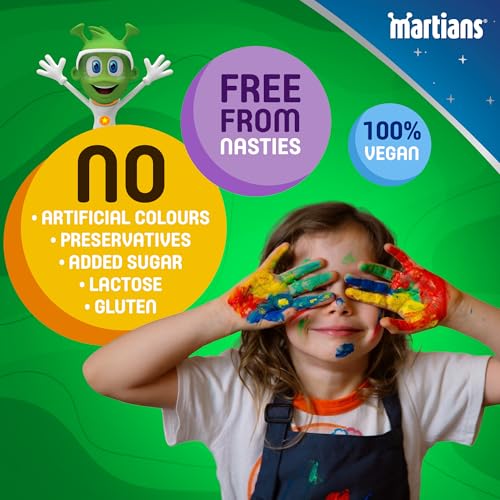 Martians ImmuneActive Kids Vitamin C Chewables - Cherry Flavor 60 Tablets Vegan