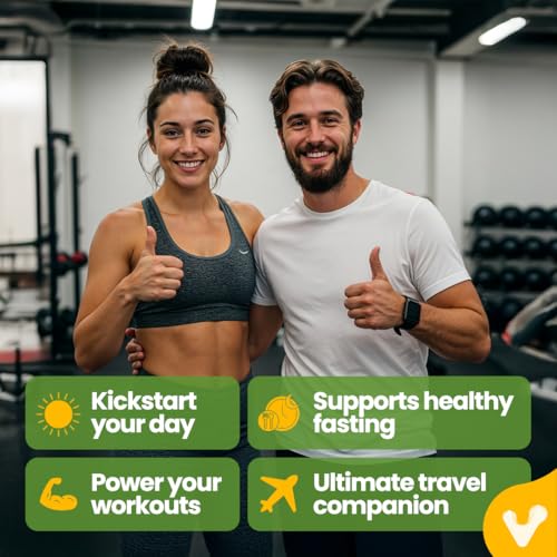 Valeo Hydration Electrolyte+ Lemon & Lime Stick Pack, 20 Sticks – Electrolyte Drink Mix for Hydration & Energy Boost