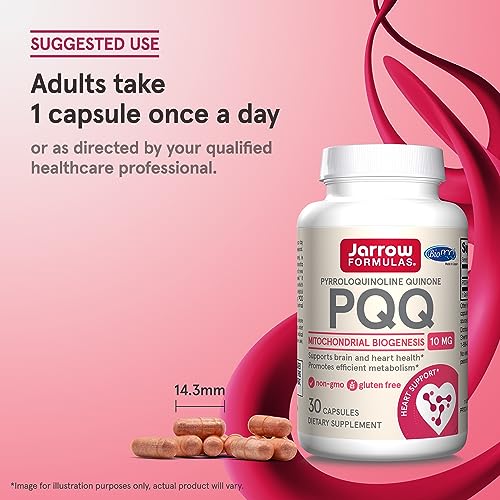 Jarrow Formulas PQQ 10mg - 30 Capsules - Mitochondrial Support