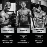 Testosterone Supplement for Men for Muscle Growth, Stamina & Performance | Testosterone Booster Muscle Builder for Men | Test Boost Max with...