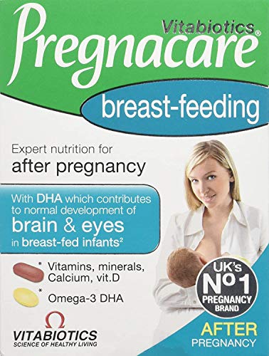 Vitabiotics Pregnacare Breast-Feeding Tablets with DHA - 84 Count