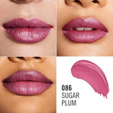 Rimmel London Lasting Finish Lipstick - 086 Sugar Plum - Long-Lasting & Highly Pigmented