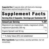 Innate Response Formulas Magnesium 300 - 120 Capsules - Muscle & Nerve Support