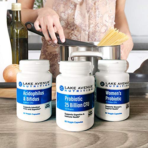 California Gold Nutrition Probiotic Blend: Acidophilus & Bifidus - 60 Veggie Capsules