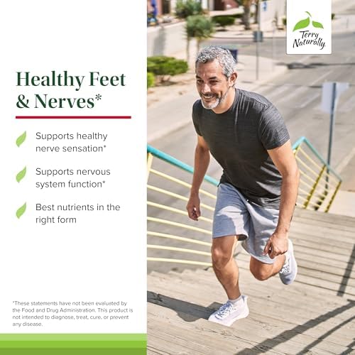 Terry Naturally Healthy Feet & Nerves - 120 Capsules | Nerve Support