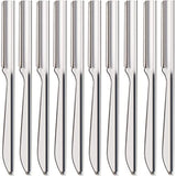 MAKINGTEC 10Pcs Women Eyebrow Razor, Facial Shaver Razor, Brow Shaper Eyebrow Trimmer, Sharp Dermaplaning Tool