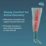 Tynor Knee Immobilizer - Large, 14-Inch for Support & Stability