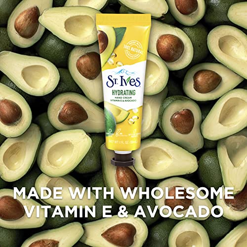 St. Ives Hydrating Hand Cream with Vitamin E & Avocado - 30ml