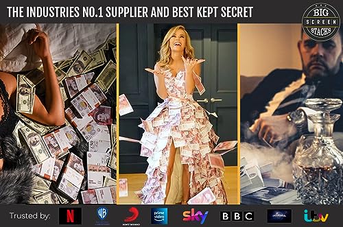 Big Screen Stacks – $10,000 Fake Money Props (2013 Edition) – Film & TV Party Cash