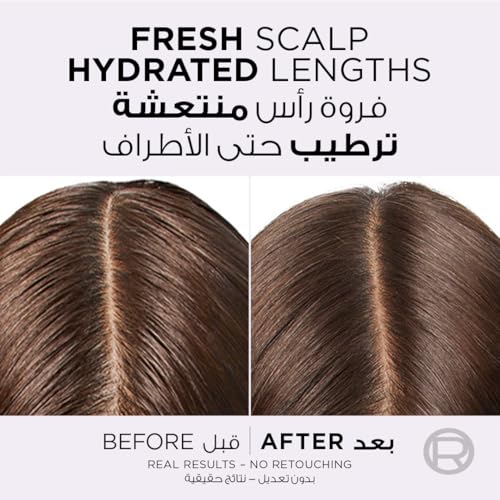 L'Oréal Paris Elvive Hyaluron Pure Shampoo for Oily Scalp & Dehydrated Lengths 600ml