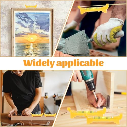 5 Pcs Mini String Line Bubble Spirit Level Tools Kit for Surveying & Trades