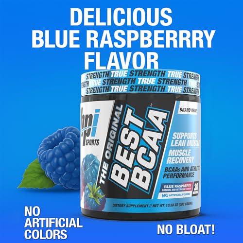 BPI Sports Best BCAA Blue Raspberry - Sugar-Free Amino Acid Essentials