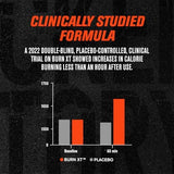 Jacked Factory Burn-XT Clinically Studied Fat Burner & Weight Loss Supplement - Appetite Suppressant & Energy Booster - with Acetyl L-Carnitine, Green Tea Extract and More - 60 Natural Diet Pills