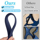 GJX Universal CPAP Replacement Headgear Strap (2 Pack) - Closed Edges for ResMed & Philips Respironics Full Face Masks