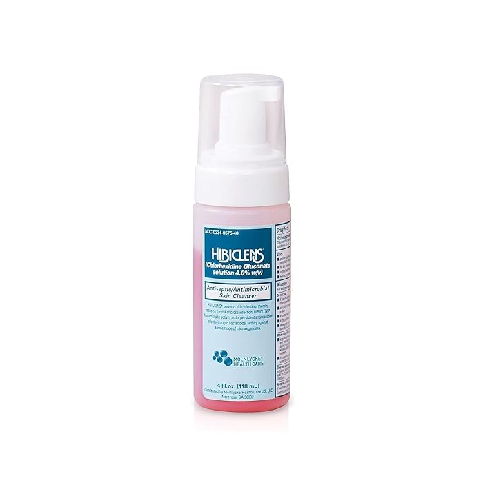 HIBICLENS Antiseptic Antimicrobial Skin Cleanser Foam Pump - 4oz