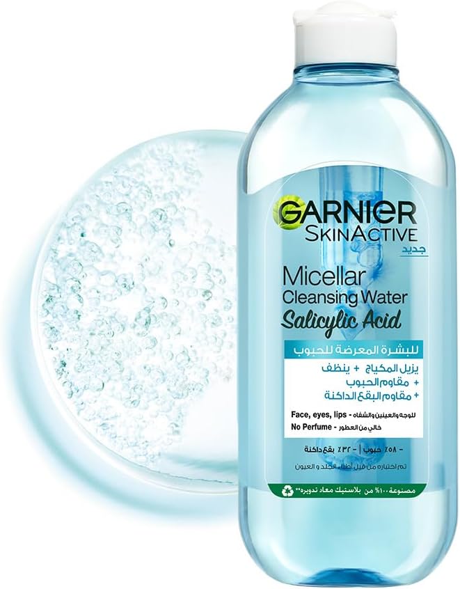 Garnier SkinActive Micellar Cleansing Water - Salicylic Acid for Acne