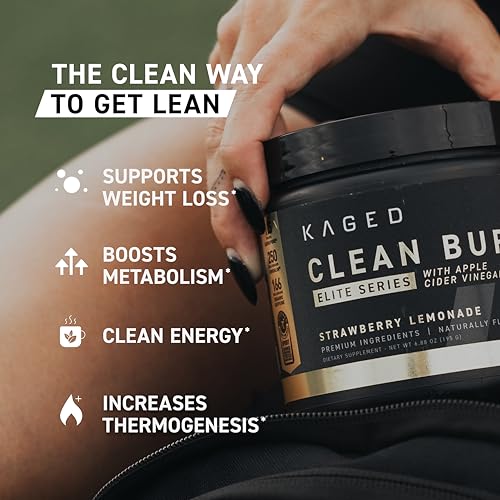 Kaged Clean Burn Elite Strawberry Lemonade - Advanced Sports Drink Mix