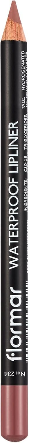 Flormar Waterproof Lip Liner 234 Vanilla Souffle - Creamy, Precise Lip Definition