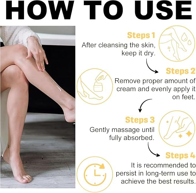 Urea Cream 42% + Salicylic Acid 2% - Foot & Hand Lotion for Dry Cracked Heels, Feet, Knees & Elbows - Callus Remover & Toenail Softener