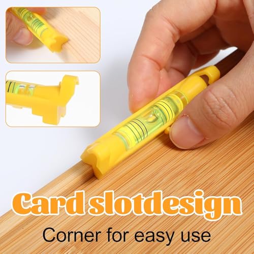 5 Pcs Mini String Line Bubble Spirit Level Tools Kit for Surveying & Trades