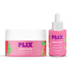 PLIX Guava Glow Dewy Serum (10% Vitamin C) & Smoothie Moisturizer Duo for Radiant Skin