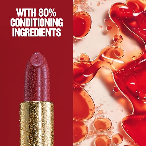 Revlon Super Lustrous Lipstick Rose Velvet, Rose #130 - Rich, Long Lasting Lip Color
