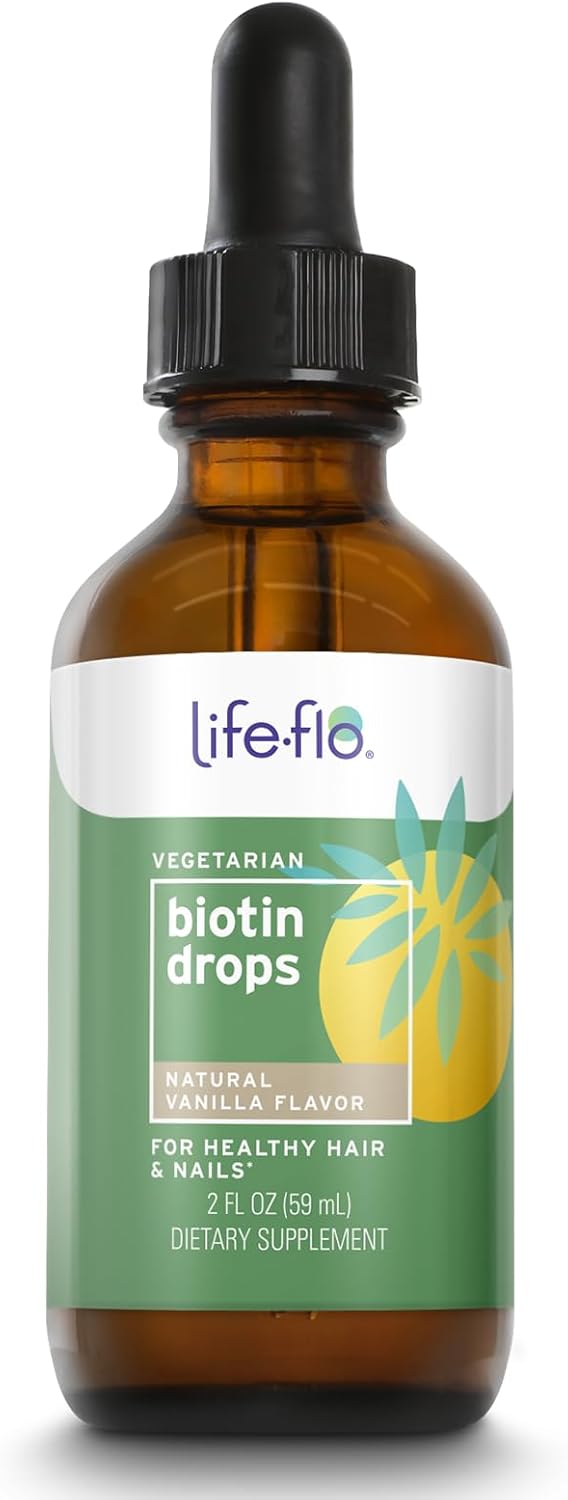 Life-flo Biotin Drops - For Stronger Hair & Nails